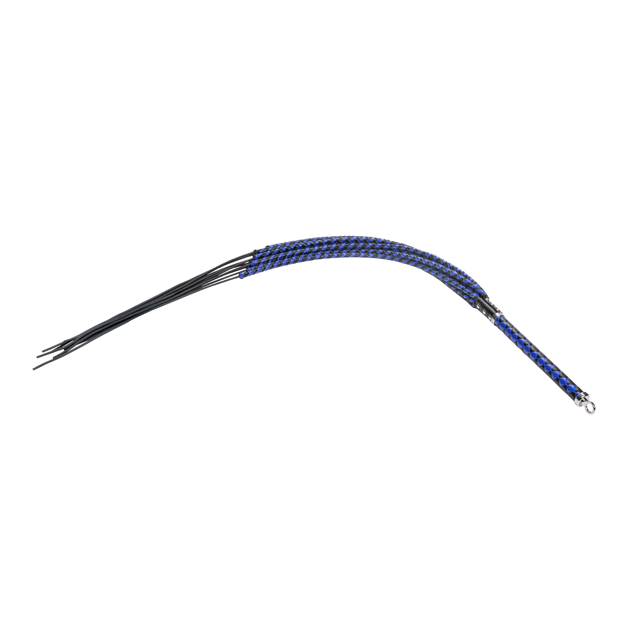 RISE - Heavy Cat O. Nine Whip - Zwart/Blauw