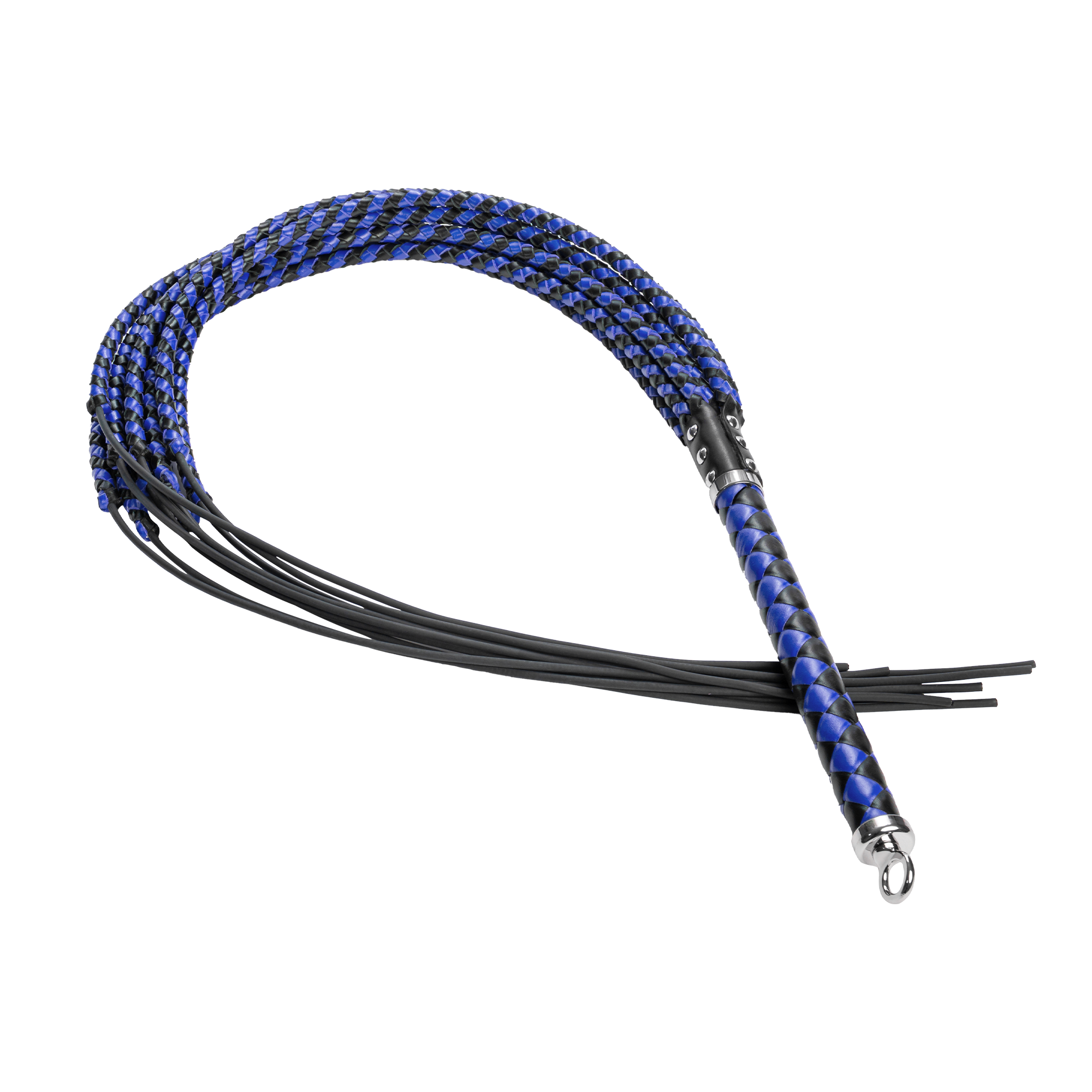 RISE - Heavy Cat O. Nine Whip - Zwart/Blauw