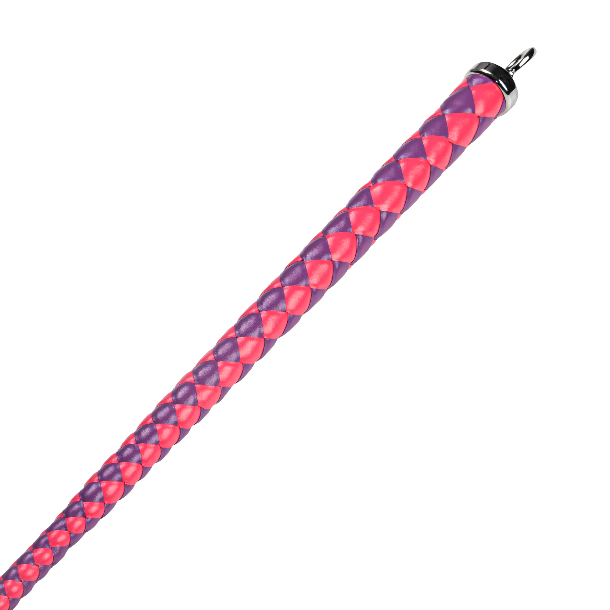 RISE - 90cm Bull Whip - Roze/Paars