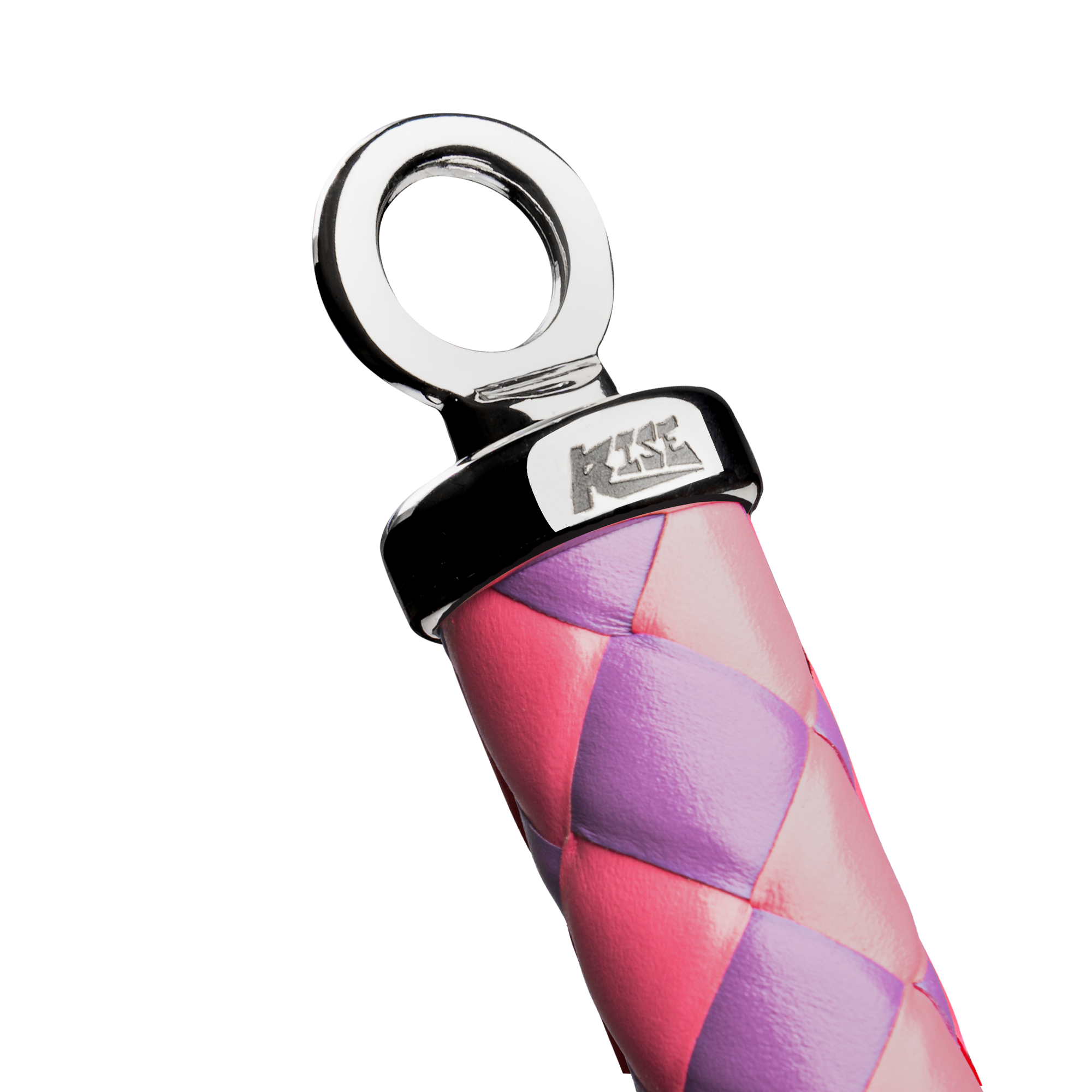 RISE - 90cm Bull Whip - Roze/Paars