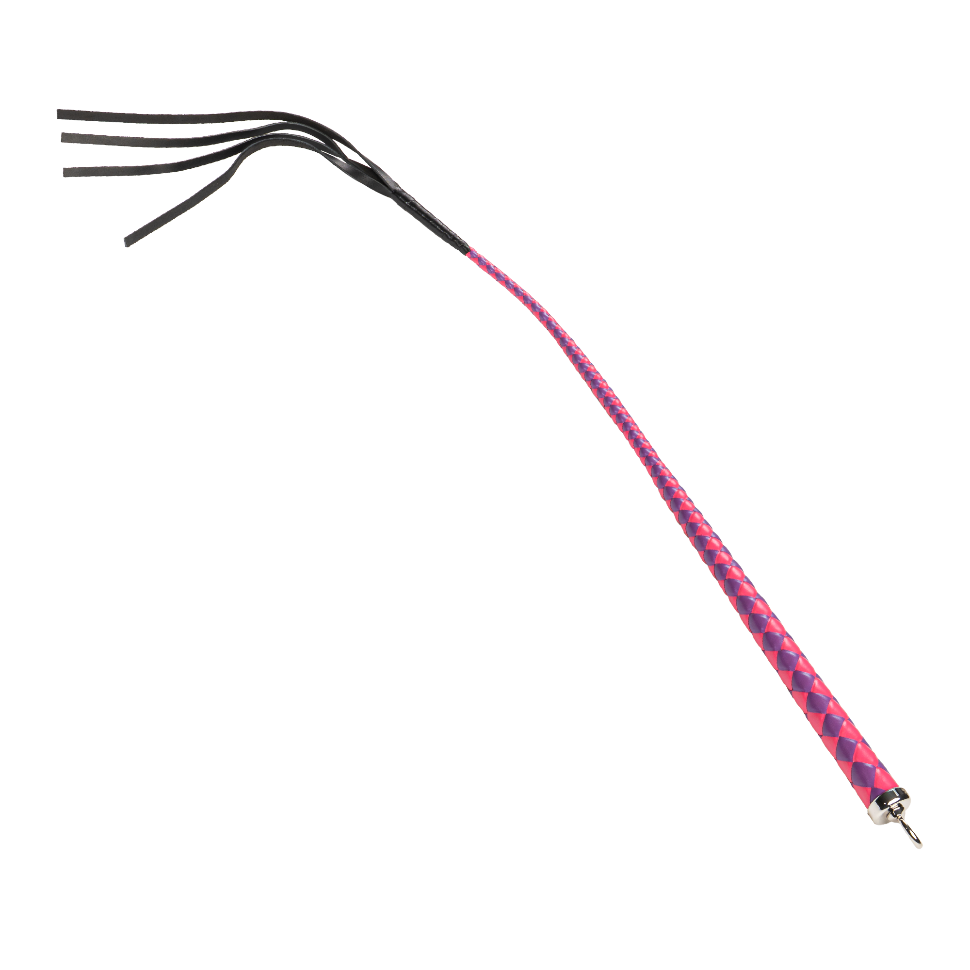 RISE - 90cm Bull Whip - Roze/Paars