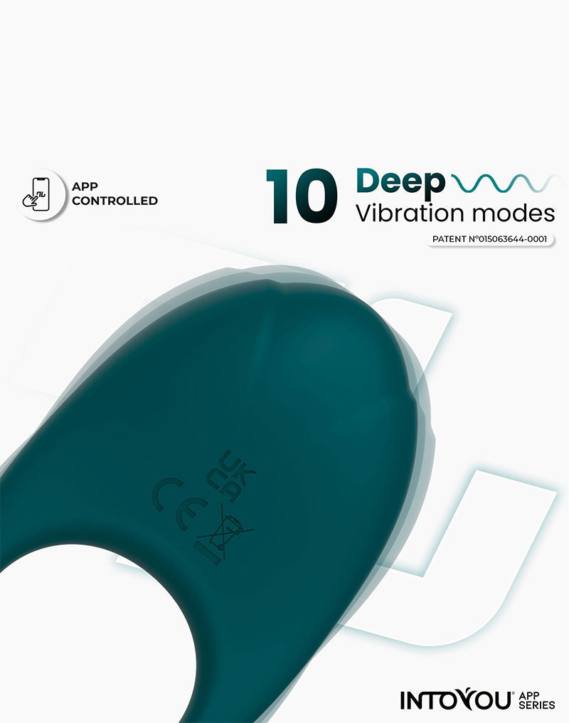 IY - Ringo - Vibrator Ring, App-gestuurd - Groen