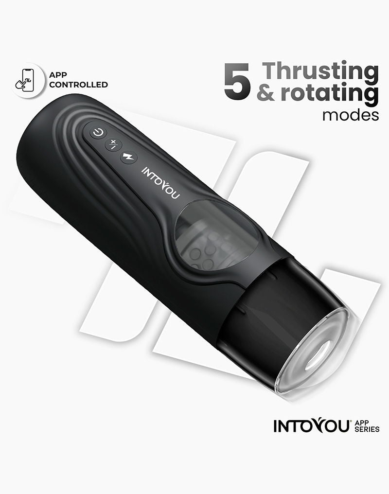IY - Egor - Trusting & Roterende Masturbator, App Bediend - Zwart
