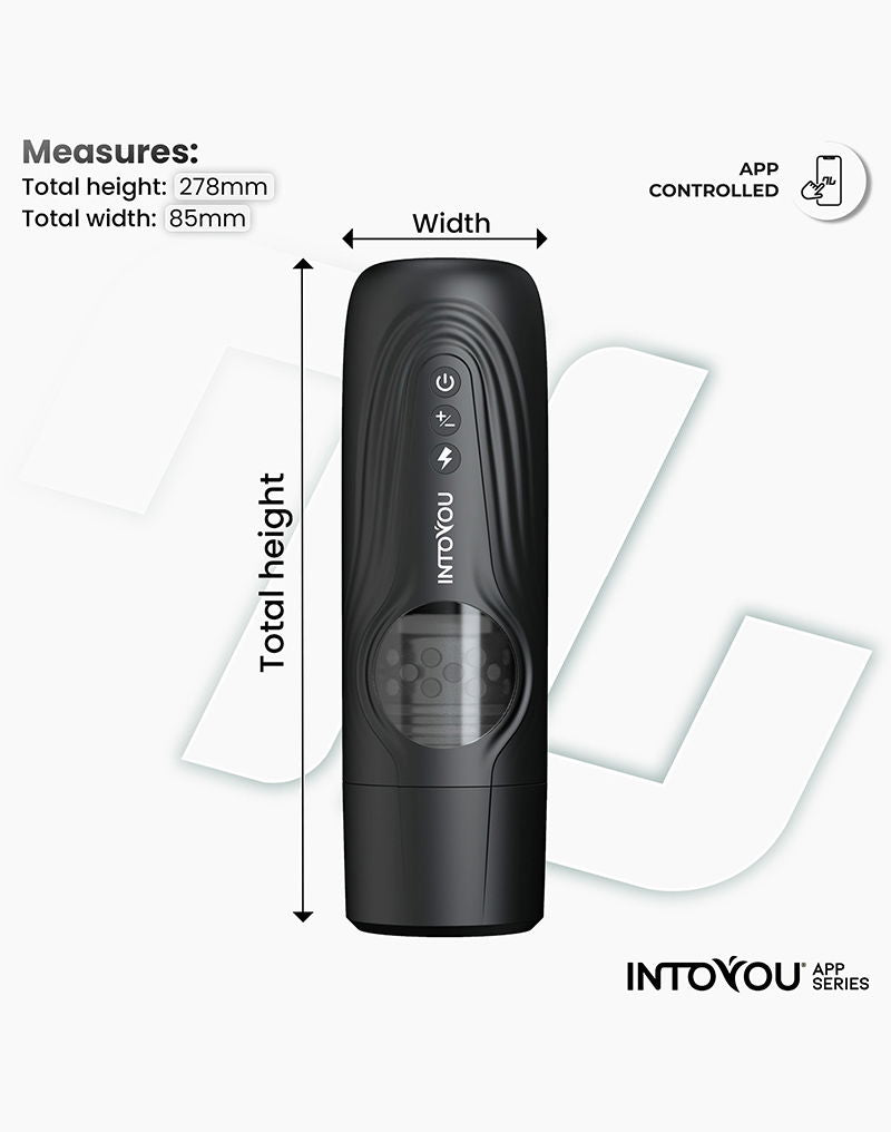 IY - Egor - Trusting & Roterende Masturbator, App Bediend - Zwart