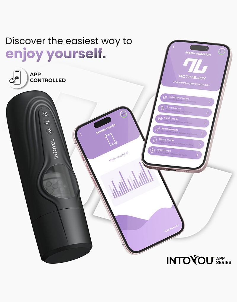 IY - Egor - Trusting & Roterende Masturbator, App Bediend - Zwart