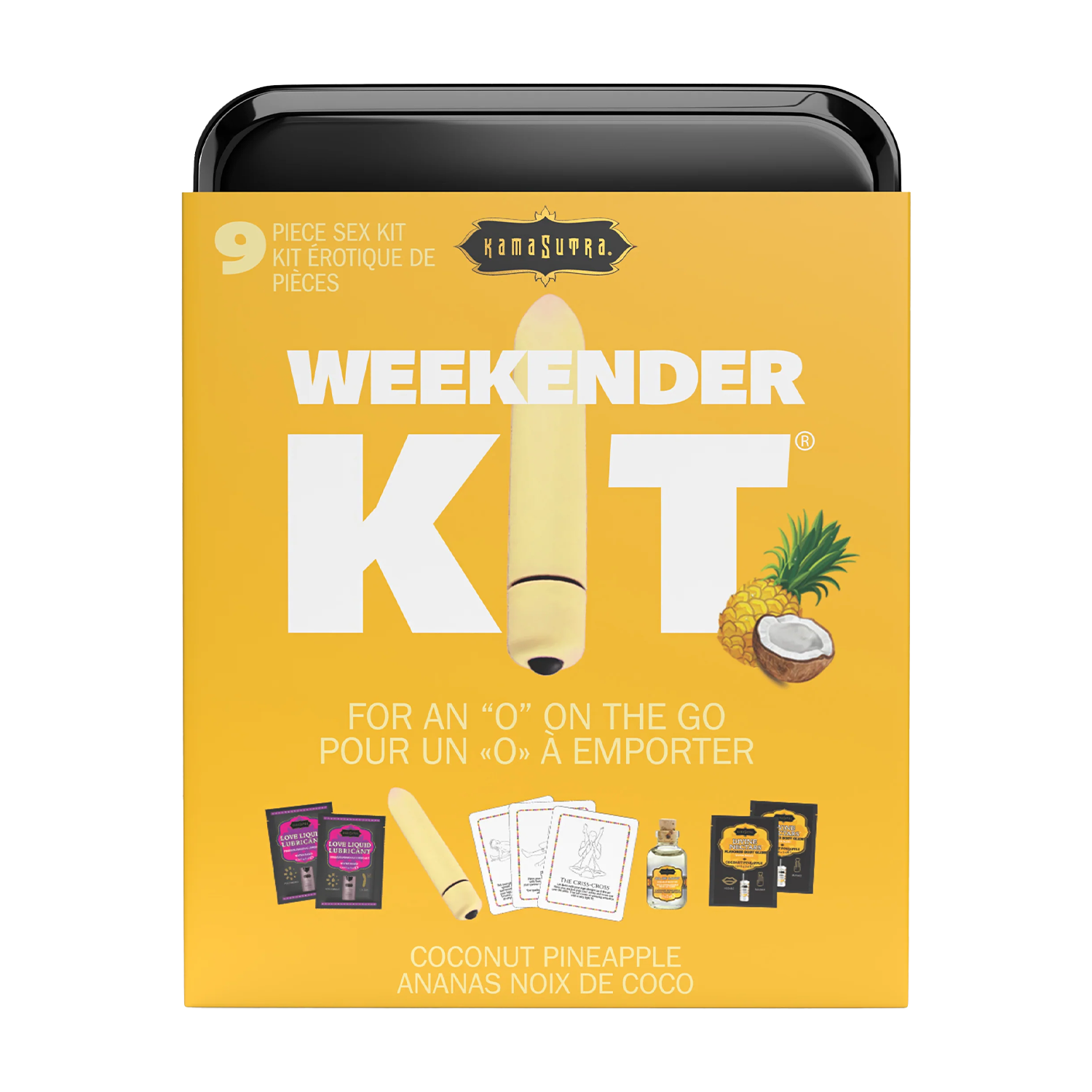 Kama Sutra - Weekender Kit - Kokosnoot Ananas – Geschenkset