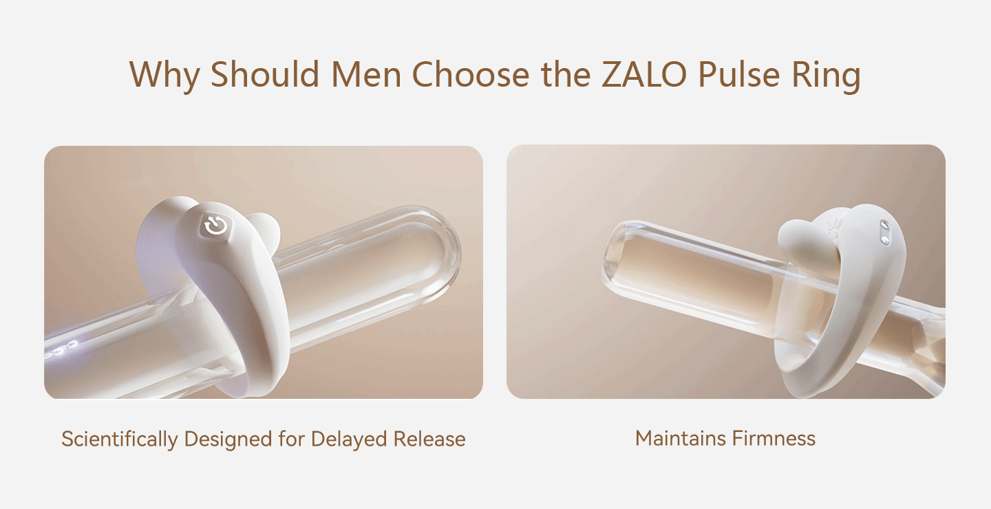 ZALO - Apis - Vibrerende koppelring, App Controlled - Obsidian Zwart