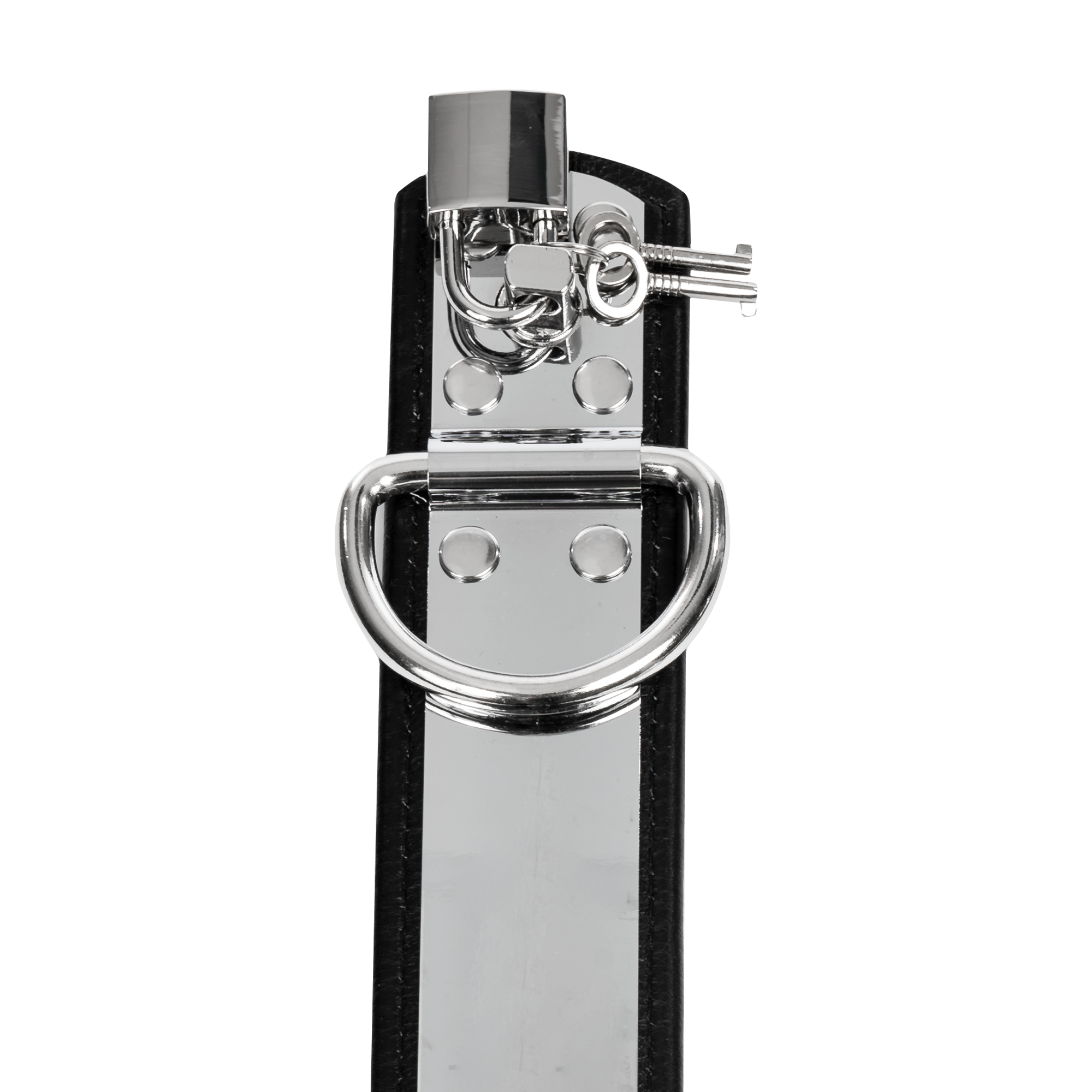 Rimba - Leren handboeien met metaal en hangslot