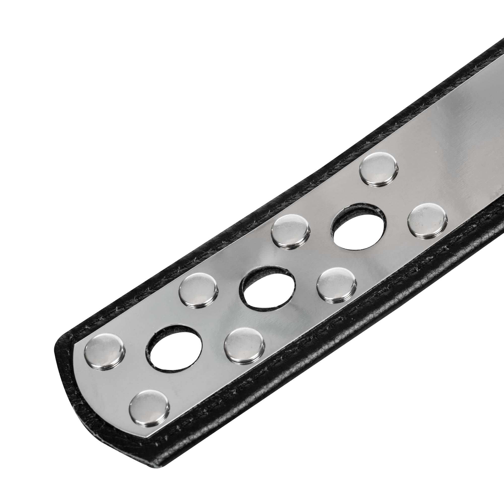 Rimba - Leren handboeien met metaal en hangslot