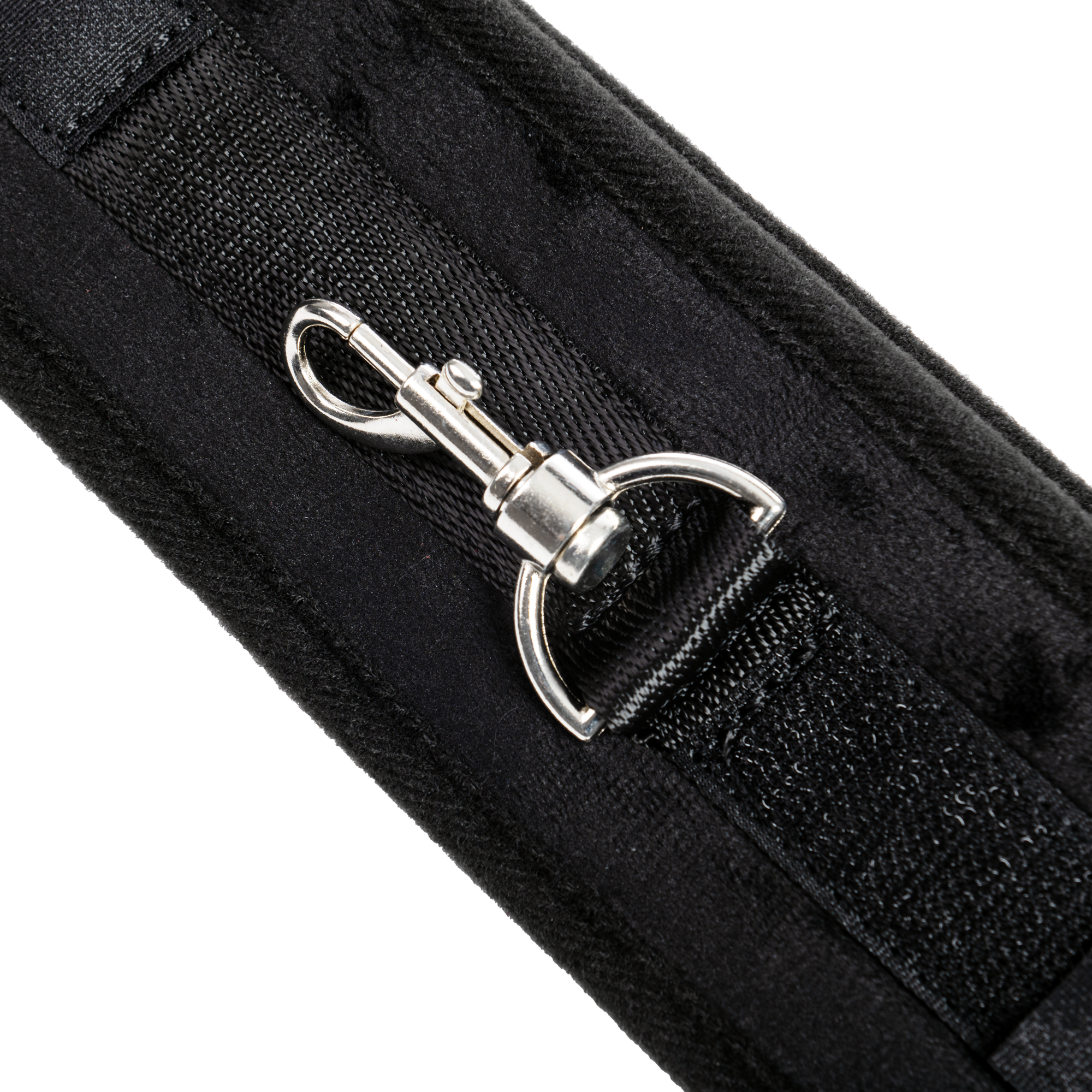 Rimba - Soft Bondage set met klittenband en masker (6 delig)