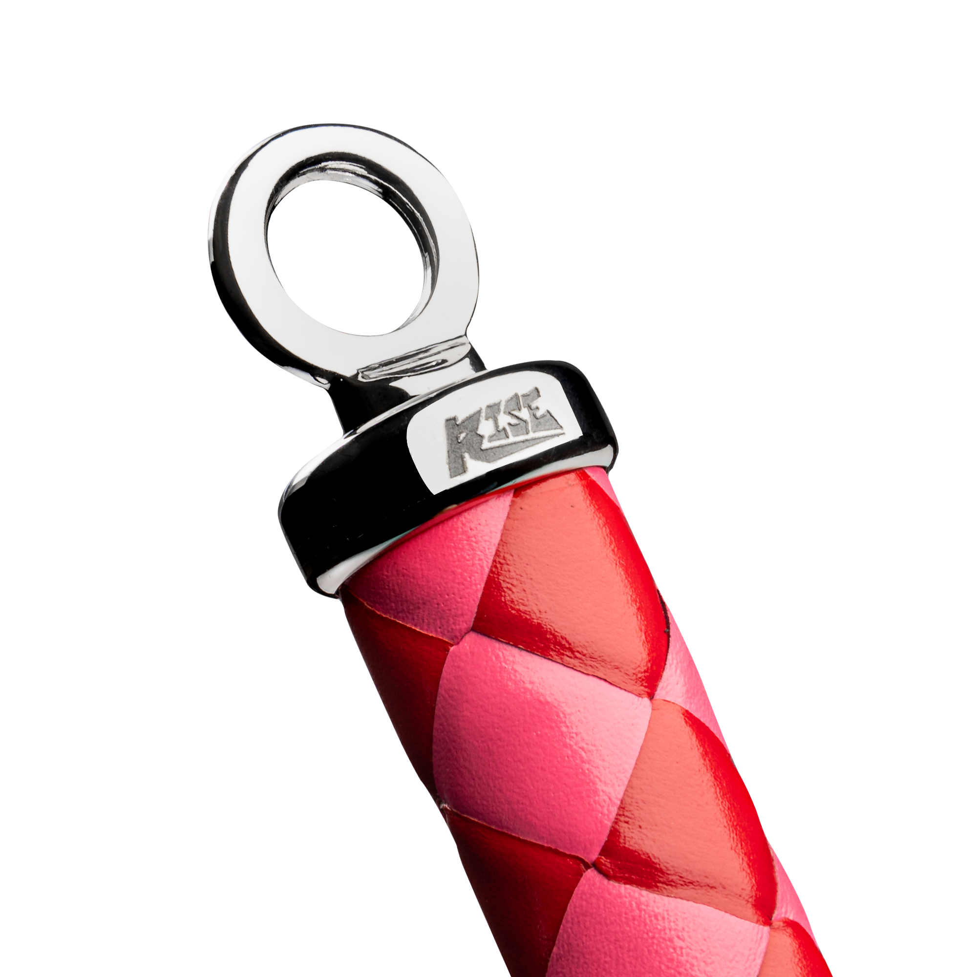 RISE - 90cm Bull Whip - Rood/Roze