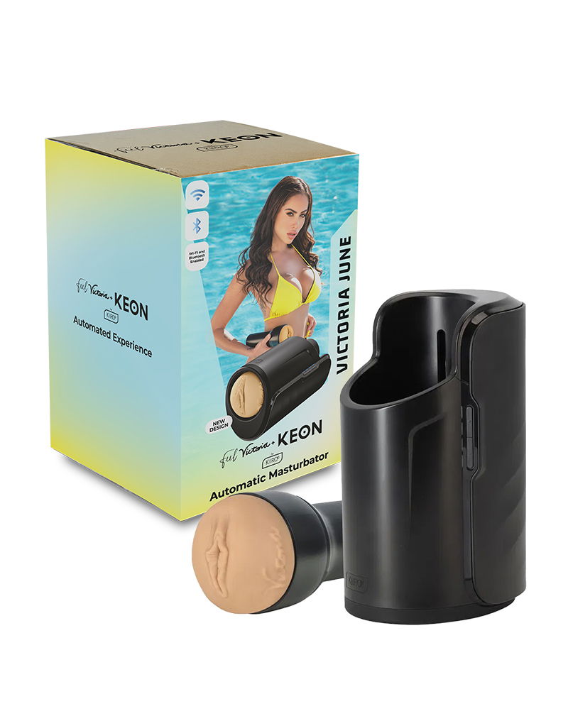 Kiiroo - Keon Combo Set met Feel Victoria June Stroker