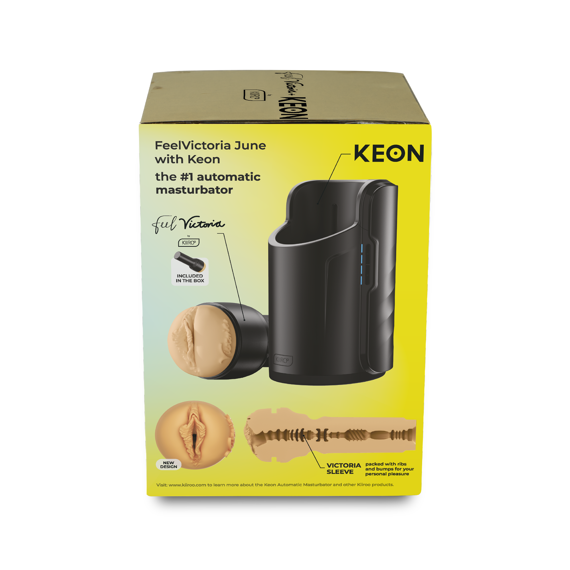 Kiiroo - Keon Combo Set met Feel Victoria June Stroker