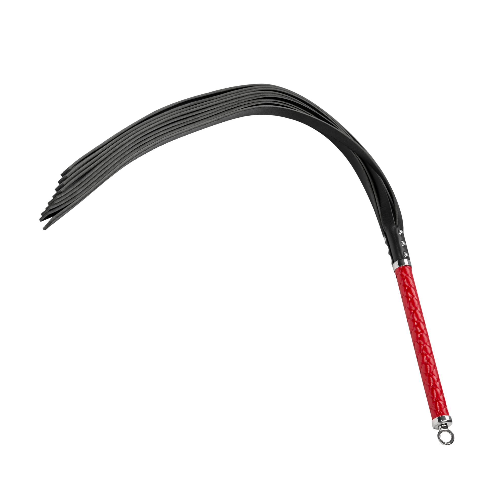 RISE - Lange Flogger (Harde Staarten) - Rood