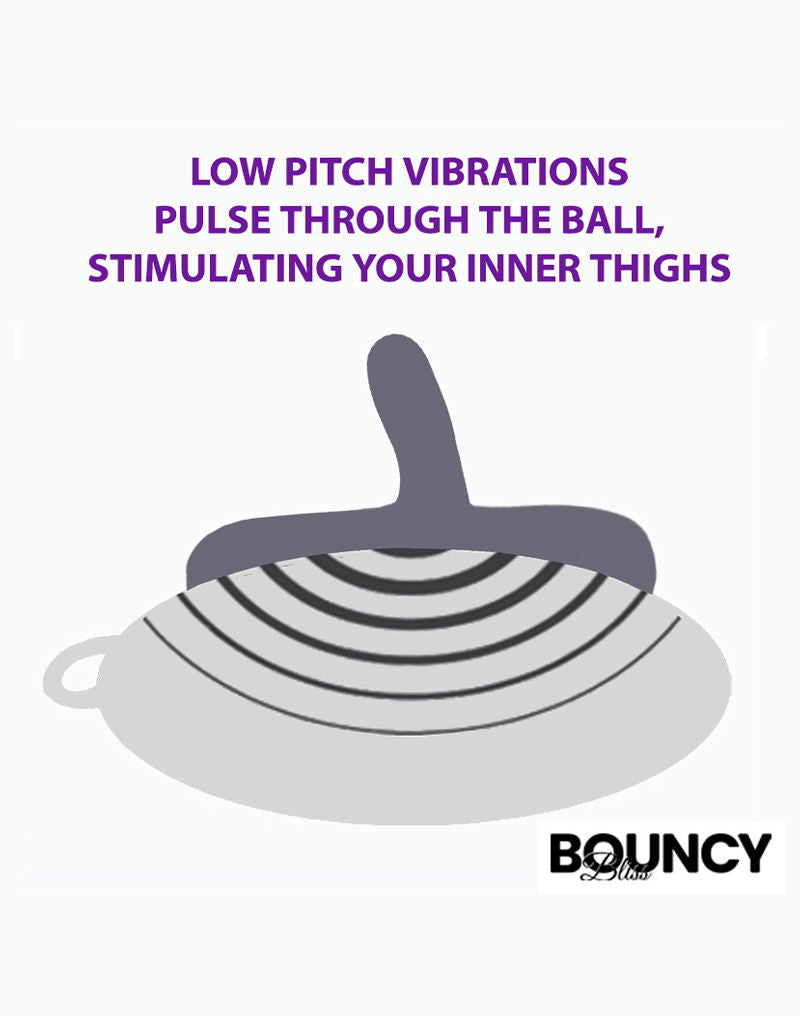 Bouncy Bliss - Flow - Zit-vibrator - Paars