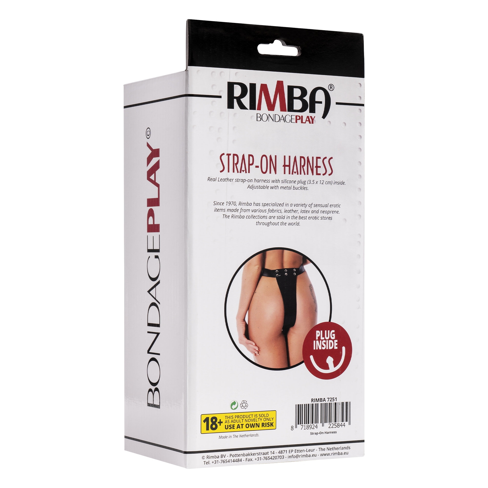 Rimba - Slip met dildo (3,5 x 12 cm.) naar binnen