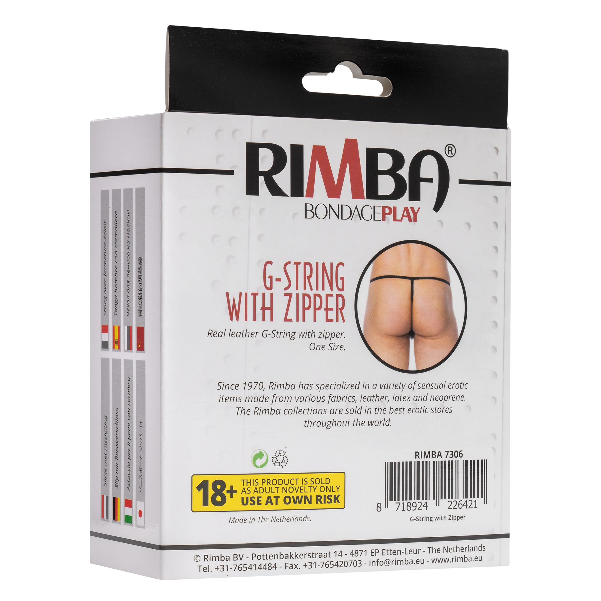 Rimba - Slipje met ritssluiting