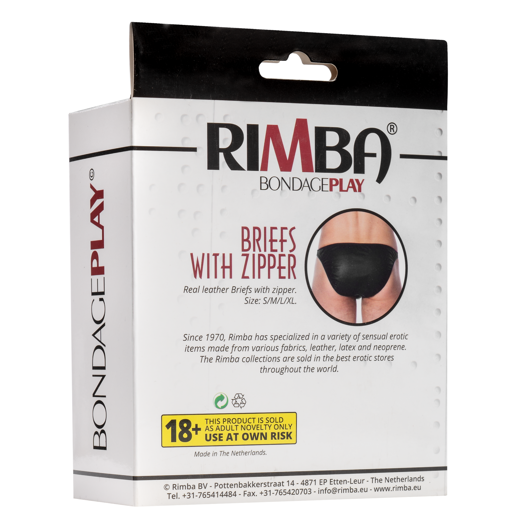 Rimba - Slipje met ritssluiting aan de voorzijde