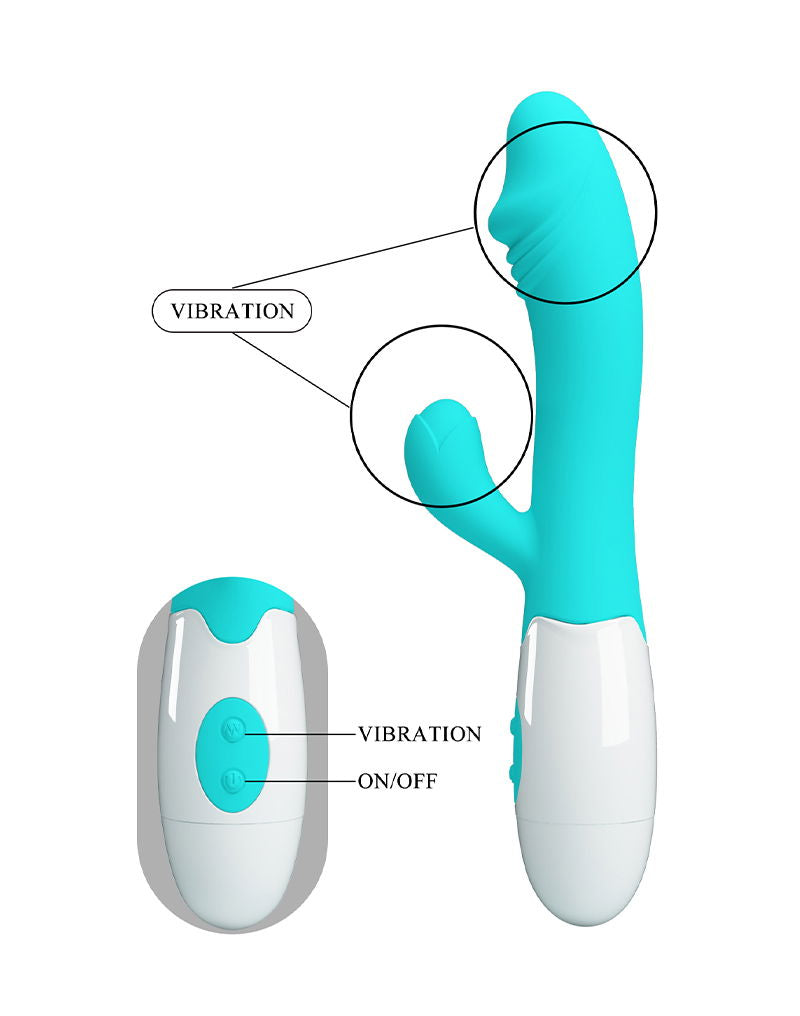 Pretty Love - Snappy - G-Spot Rabbit Vibrator - Groen