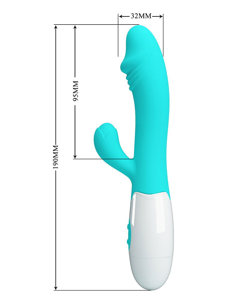 Pretty Love - Snappy - G-Spot Rabbit Vibrator - Groen