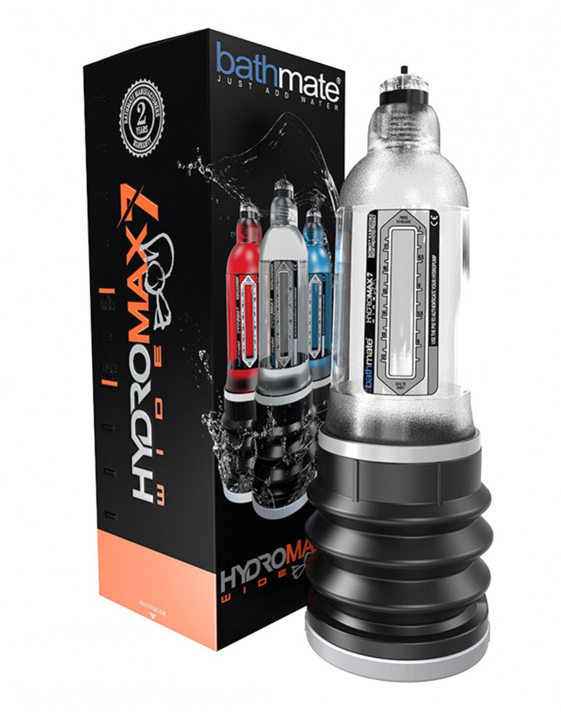 Bathmate Hydromax 7 Wide Boy Crystal Clear