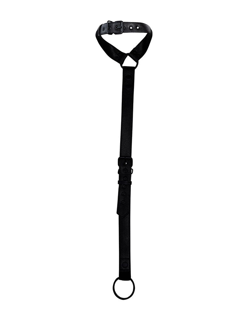 BL4CK by C4M - C-Ring Halsband - Zwart