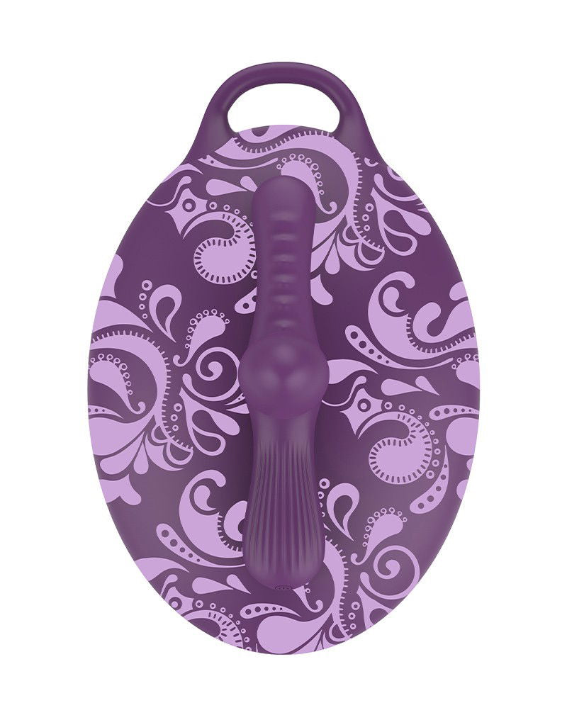 Bouncy Bliss - Classic - Zit-vibrator - Paars