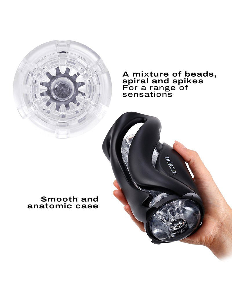 Dorcel - Deep Blow - Masturbator met Sleeve - Zwart