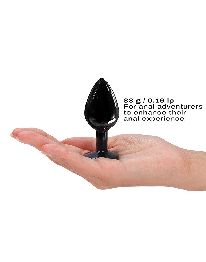 Dorcel - Diamond Plug Maat M - Butt Plug - Zwart