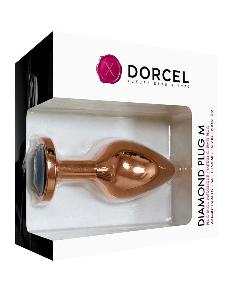 Dorcel - Diamond Plug Maat M - Butt Plug - Rose