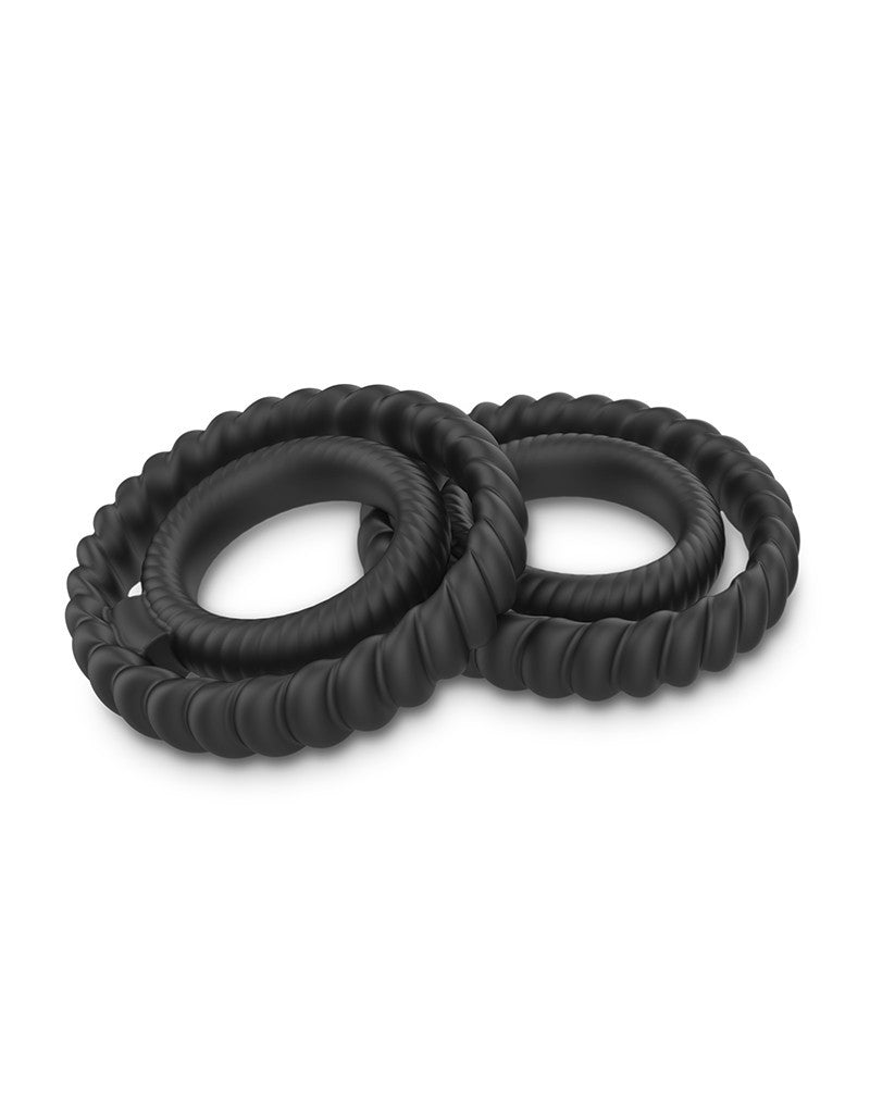 Dorcel - Dual Ring - Cock Ring - Zwart - 6072547