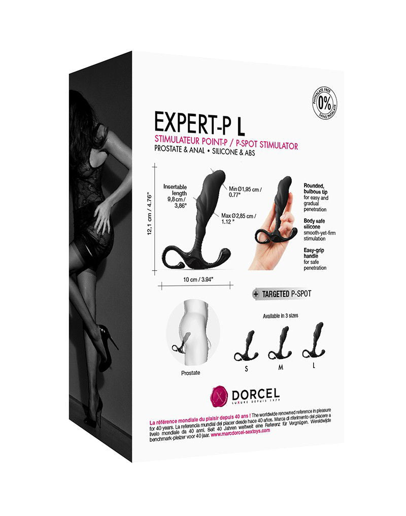 Dorcel - Expert-P Maat L - Prostaatplug - Zwart