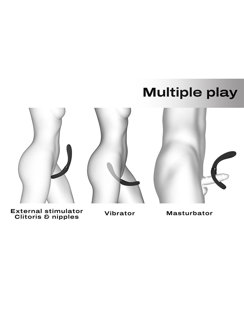 Dorcel - Infinite Joy - Multi Vibrator - Zwart