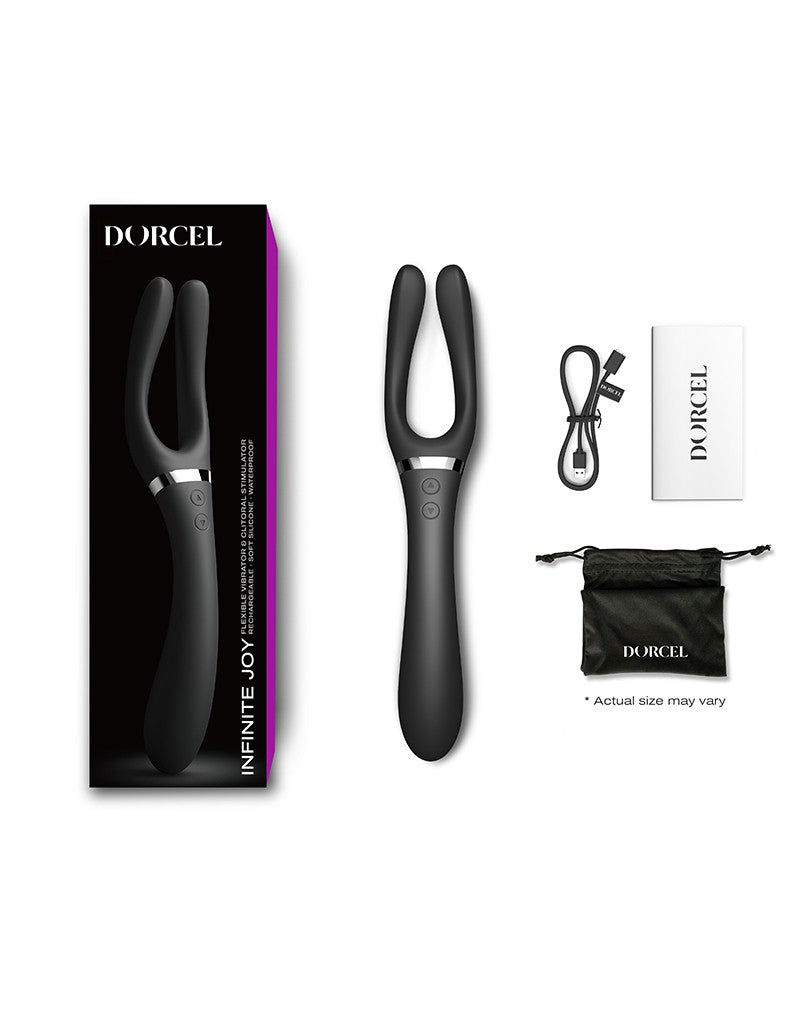 Dorcel - Infinite Joy - Multi Vibrator - Zwart