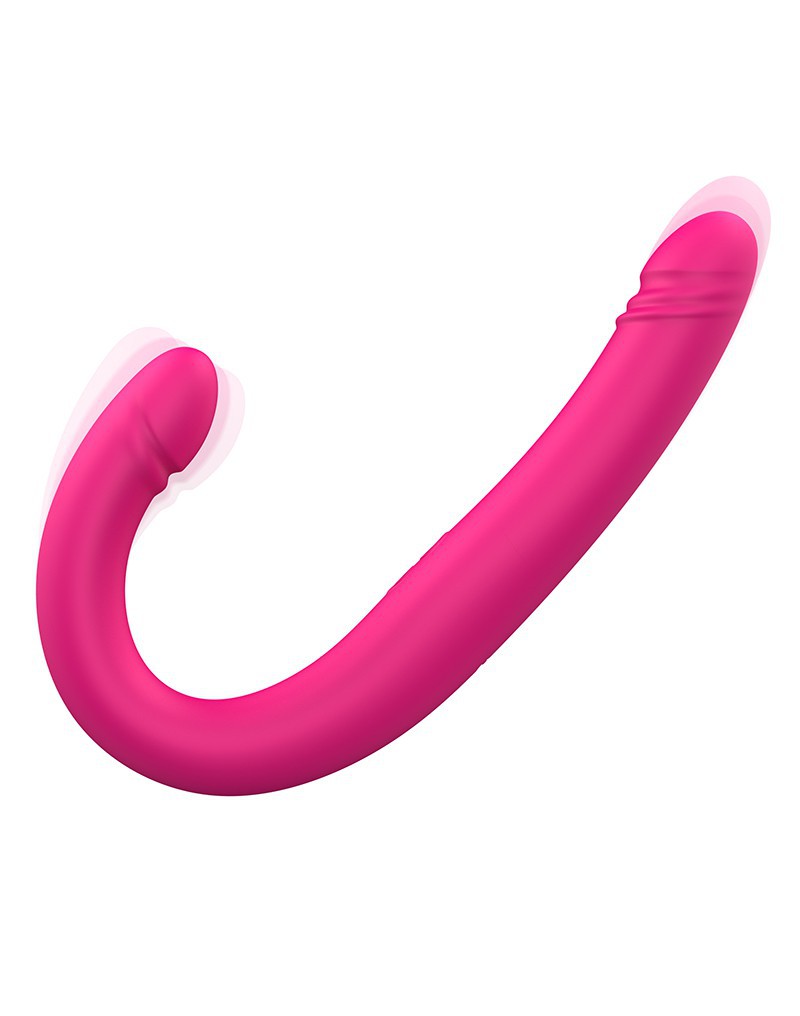 Dorcel - Orgasmic Double Do - Dubbele Vibrerende Dildo - Roze - 6072516