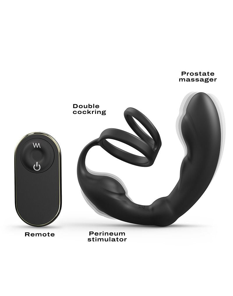 Dorcel - P-Ring - Perineum Stimulator - Zwart