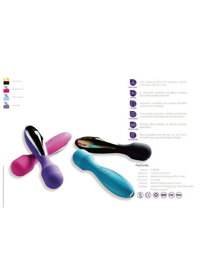 DORR - Avond - Wand Vibrator - Turkoois