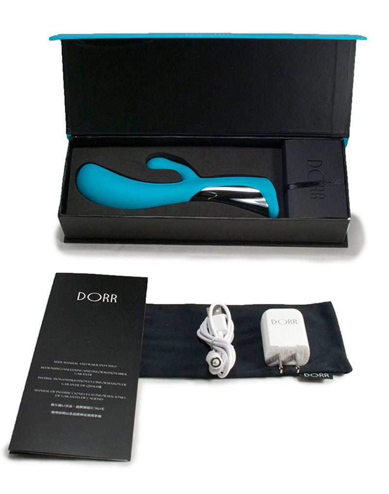 DORR - Iora - Rabbit Vibrator - Turkoois