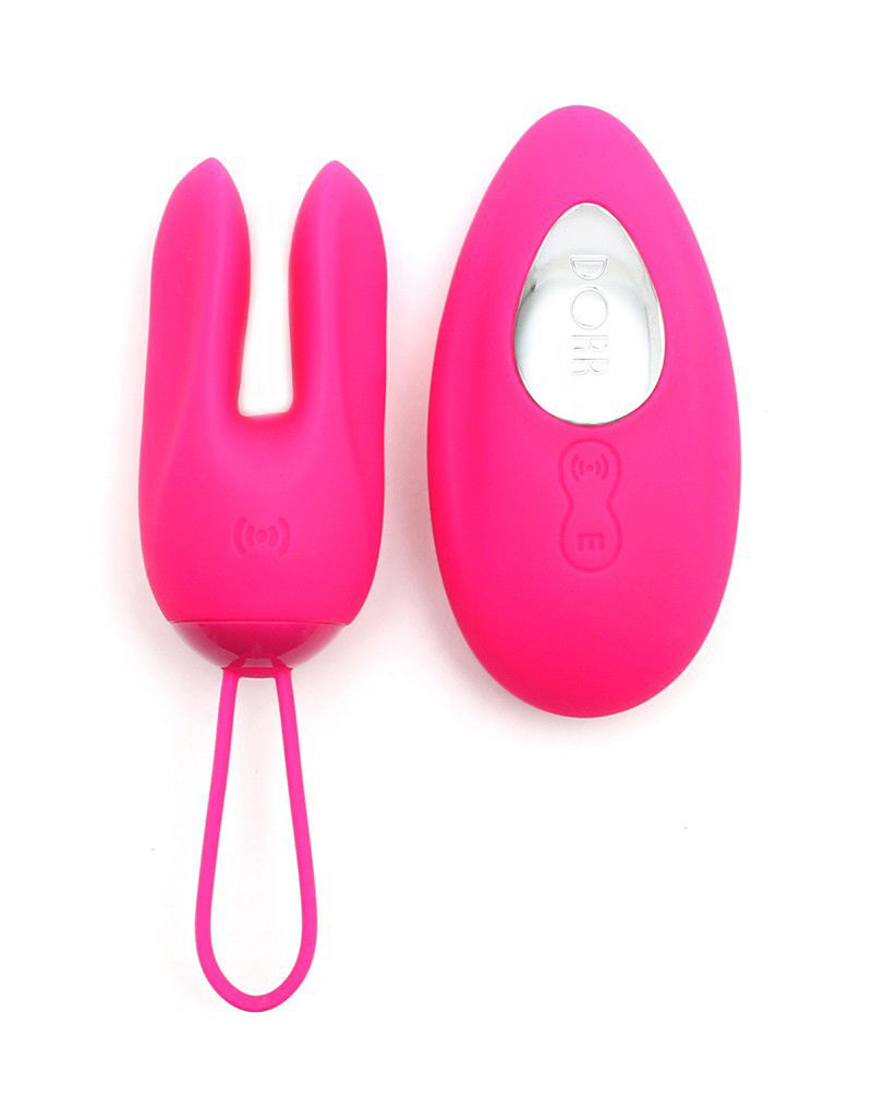 DORR - Ozzy - Rabbit Egg Vibrator + Lay-on Vibrator - Roze