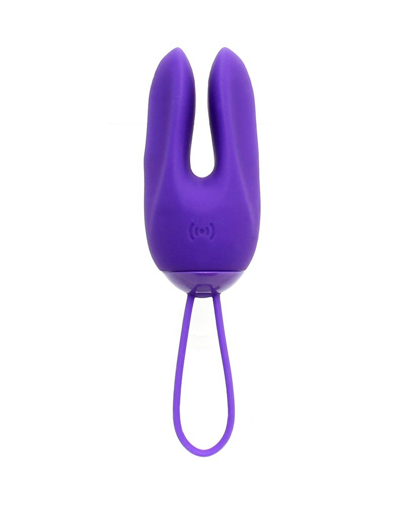 DORR - Ozzy - Rabbit Egg Vibrator + Lay-on Vibrator - Paars