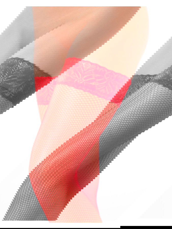 Amorable by Rimba - Hold-Up Netkousen - One Size - Rood