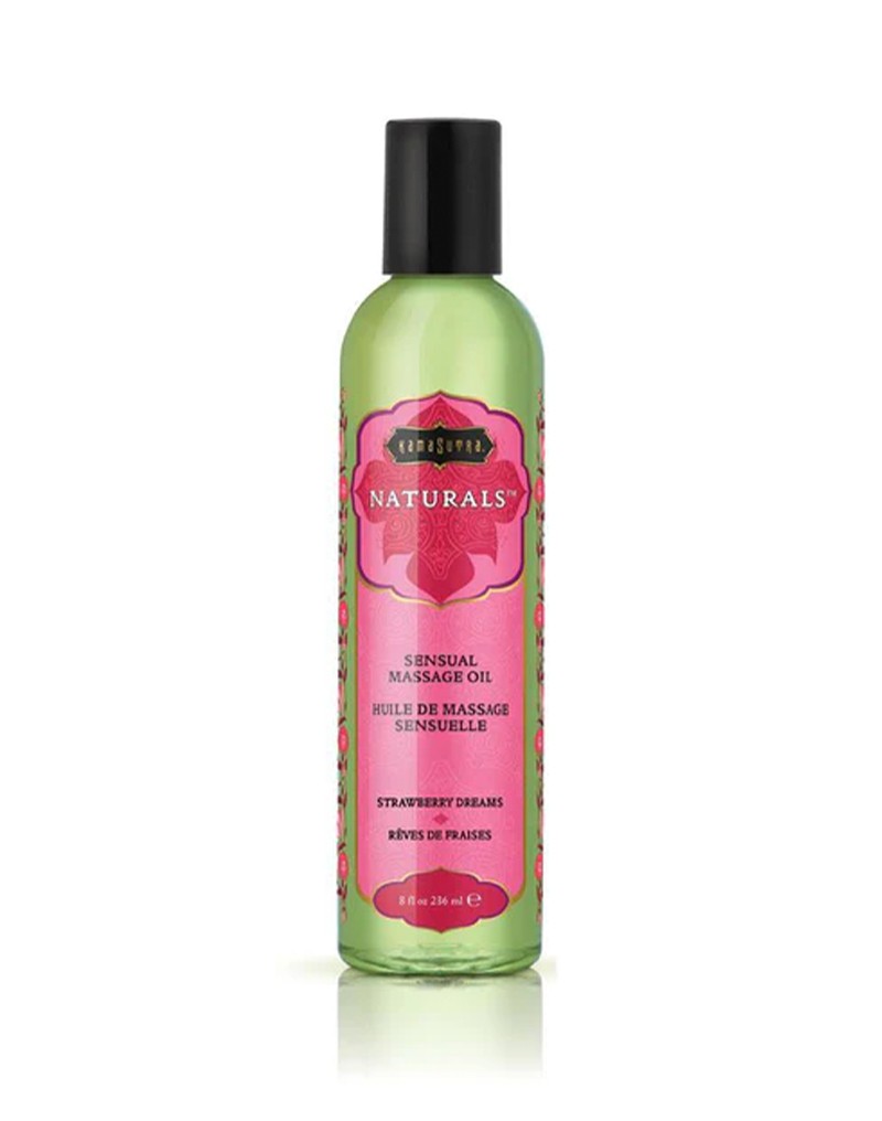 Kama Sutra - Naturals Massage oil - Aarbei