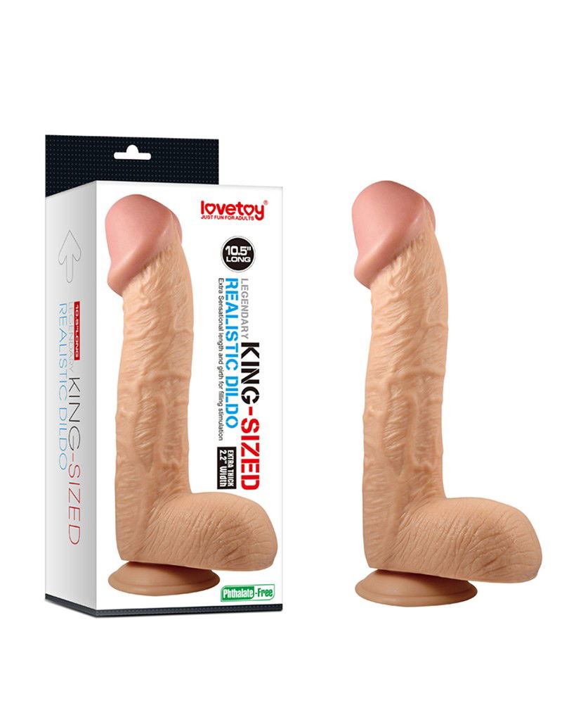 King-Sized Legendary Realistic Dildo 10.5"