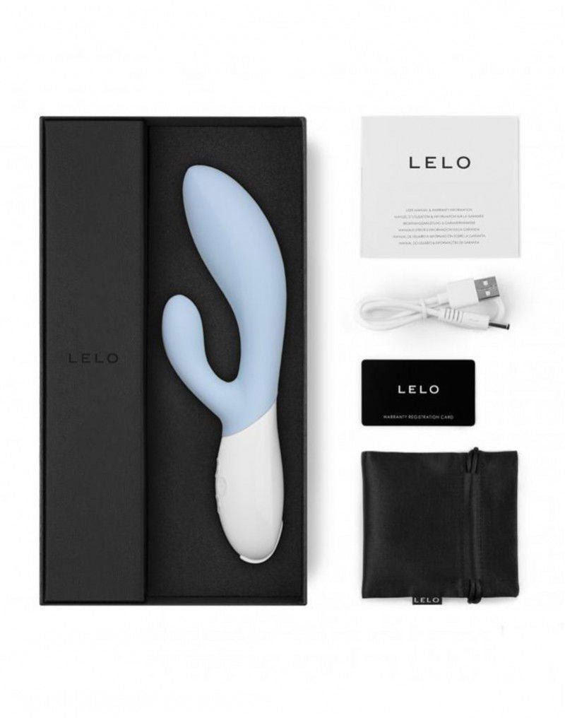 LELO - Ina 3 - Rabbit Vibrator - Seafoam