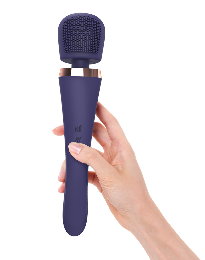 Love to Love - Brush Crush - Wandvibrator - Indigo