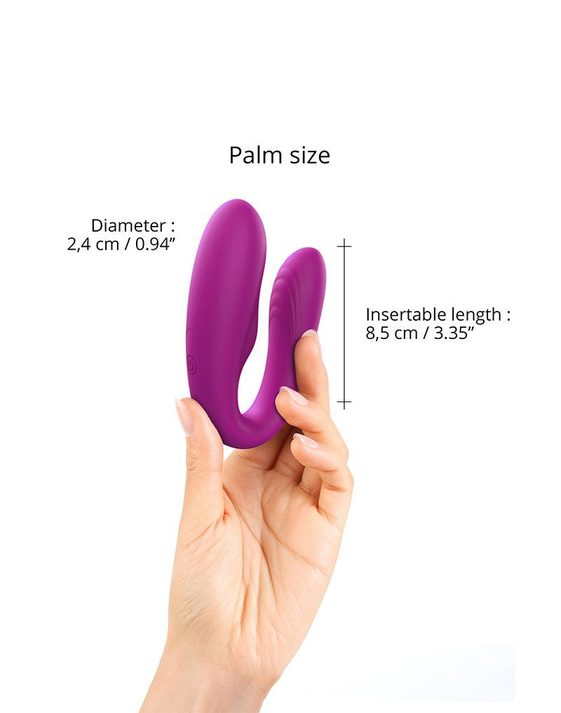 Love to Love - Match Up - Koppelvibrator met afstandsbediening - Roze