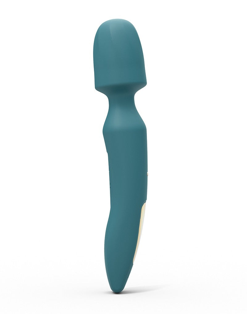 Love to Love - R-Evolution - Wand Vibrator met 2 Opzetstukken - Blauw