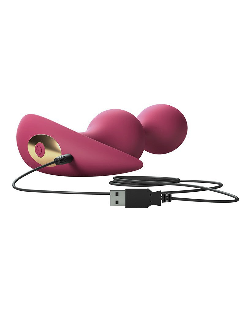 Love to Love - Twinny Bud - Vibrerende Anal Plug  - Plum