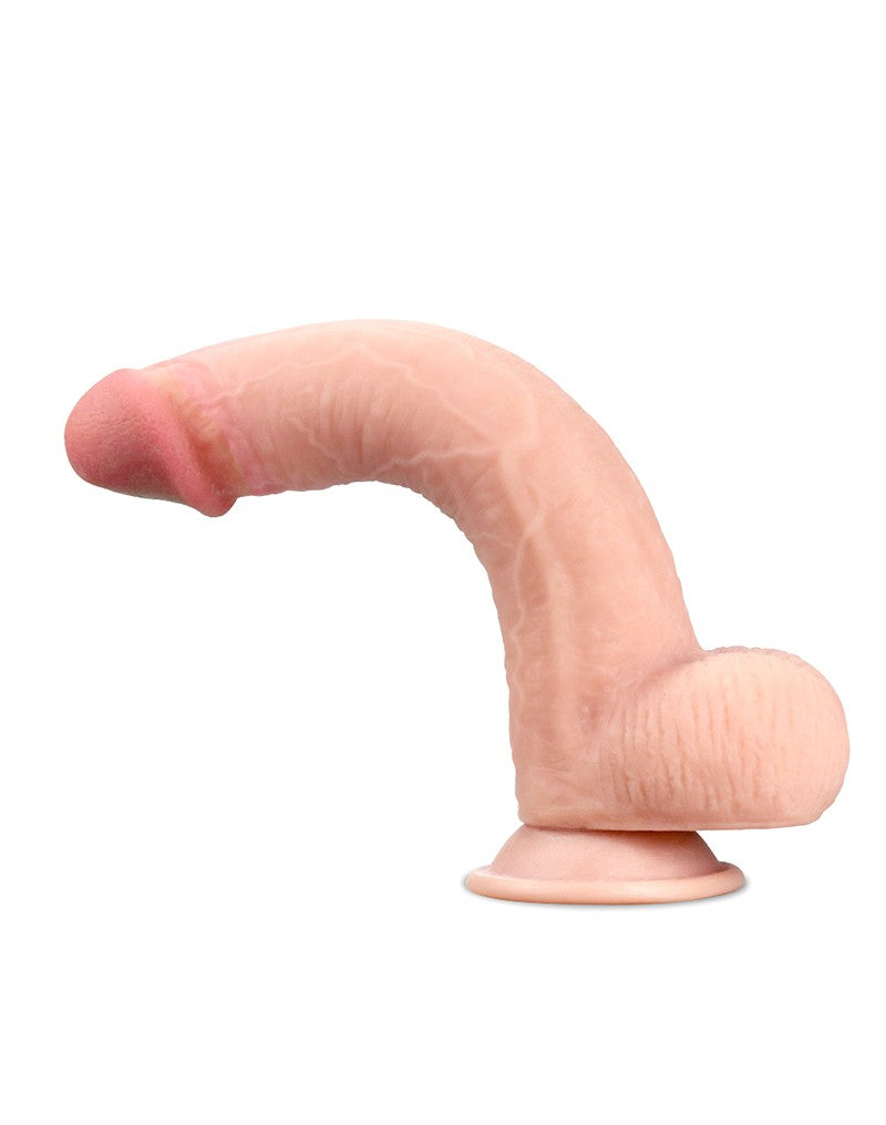 LoveToy - Sliding Skin Dildo 9" / 23 cm (Ø 3.5 CM) - Nude