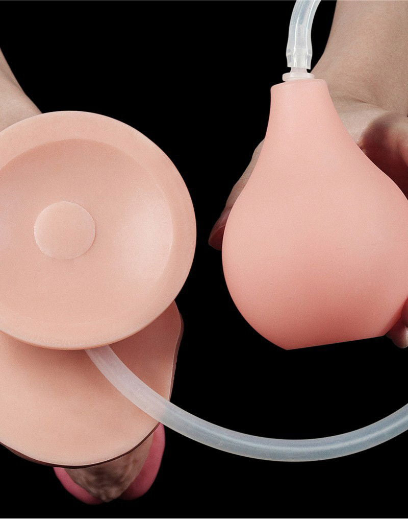 LoveToy - Squirt Extreme Dildo 25 cm - Nude